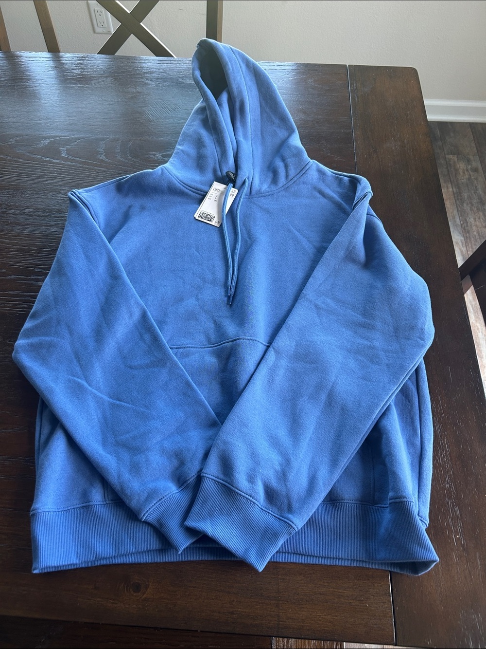 H&M Blue Hooded Sweatshirt - NWT
